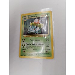 Herbizarre 1999 30/102 Édition 2 Carte Pokémon jcc No Holo Full Art Reverse...