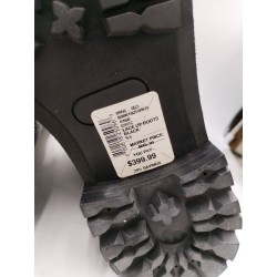 665 $ Roberto Cavalli Neuves 9.5 42,5 Boots Montantes A Lacets Noir 8399 RC
