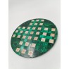 Solitaire En Malachite Pierre Verte Jeux Anciens Jeu De Billes Décoration...