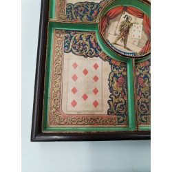 Jeu Du Nain Jaune Ancien Watilliaux Éditeur Jeux De Cartes 1890 Boite Bois