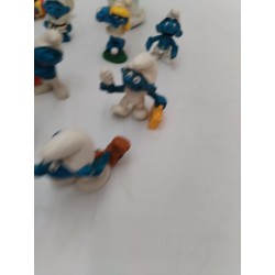 Lot De 15 Schtroumpfs Année 80 Peyo Schleich Bully Figurine Jouet Vintage