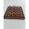 Jeu D'échecs Italfama Pièces En Métal Style Argent Et Or Plateau Coffret Luxe...