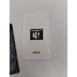 Super Mario 64 Nintendo Jeux Vidéo Rétro Jeu Livret Mode D'emploi