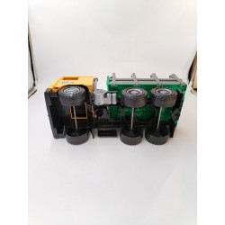 Bruder Volvo F16 Intercooler Camion Benne Remorque Plateau Treuil Dbgm Engin...