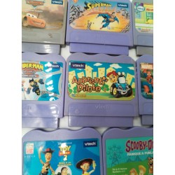 Lot 8 Jeux Vtech Vsmile Console Jeux Vidéo Éducatifs Disney Toy Story Spider Man