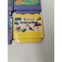 Lot 6 Jeux Vtech Vsmile Console Jeux Vidéo Éducatifs Disney Dora Roi Lion Winnie