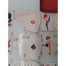 Coffret 2 Jeux De Cartes Cancan Numérotés Édition Originale Signé Albarran Strip