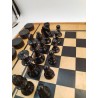 Grand Coffret Bois Jeux D'échecs Backgammon Tric Trac Jacquet Staunton Set...