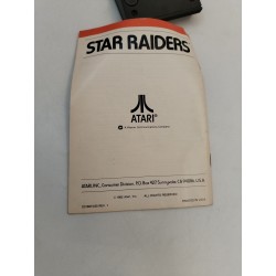 Star Raiders 1982 Atari Cx2660 Jeu Vidéo Touch Pad Livret Jeux