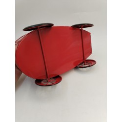 Voiture En Tôle Role Reproduction Ancienne Jouet Decoration Pot De Fleur Vintage