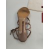 Rockstud Valentino Garavani Talons Cuir Spartiate Sandale Taille 40 Cuir