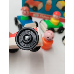 Fisher Price Toys 1981 Comme Neuf Little People Voitures Jouet Figurines