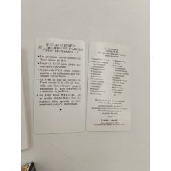 Ancien Tarot De Marseille 1977 Cartomancie Grimaud Jeux De Cartes Jeu Ésotérique