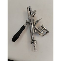 Tire Bouchon Automatique Ouvre Bouteille Vin Bar Comptoir Chrome Levier Étaux