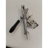 Tire Bouchon Automatique Ouvre Bouteille Vin Bar Comptoir Chrome Levier Étaux