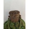 Ancien Sac A Main Français Soirée Tissu Crochet Laine Bourse Mendiant Fermoir...