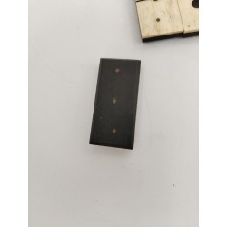 Jeu Dominos Ancien Double 6 Six Riveté Os Ébène 3 Rivets Jeux Anciens Domino