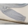 POLO By RALPH LAUREN Boys Pull Sweat Cardigan Bleu Clair Gris 11-12 Years Small