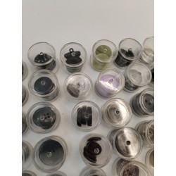Lot Neuf + De 400 Boutons 124 Boîtes De Couture Mercerie Manchette Création