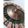 Très Belle Roulette Ancienne De Casino En Bois 30,5 CMS Jeux Jeu Ancien