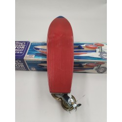 Schylling's Outboard Motor Speedboat Bluebird Jouet Mécanique Neuf Remontoir