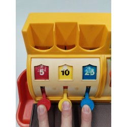 Fisher-price Cash Register 1974 926 Jouet Caisse Enregistreuse Fisher Price Jeu