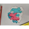 Playskool 1986 Mon Petit Poney Mb Jeux Puzzle Plastic 10 Pièces Jouet Vintage