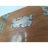 1900 Coffret De Jeux Mises Anciennes Os Ciselé Teinté 4 Couleurs Jeu Ancien