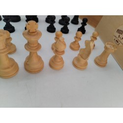 Jeux D'échecs Pièces En Buis Lardy Staunton Chessmen Jeu Echec Échec Chavet