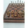 Jeu D'échecs Italfama Pièces En Métal Style Argent Et Or Plateau Coffret Luxe...