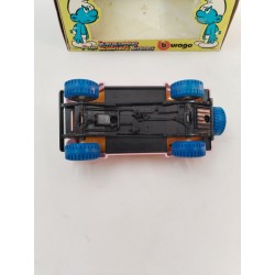 Stroumpfs 1983 Burago Jeep Cj-7 1103 Die Cast Métal Model 1/24 Smurfs Jouet