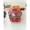 Lot Bruder Mercedes Actros 4143 Man An 2002 Camion Remorque Plateau Fliegl Spiel