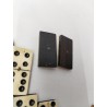 Jeux De Dominos Anciens Double 6 Six Riveté Os Ébène Rivets Jeu Ancien