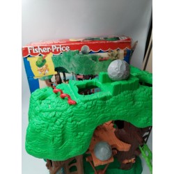 Fisher Price 1998 Complet En Boîte La Forêt De Robin Des Bois Jeu Jouet Vintage