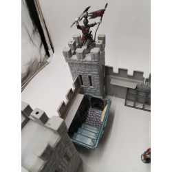 Lot Ludorev Norev Jouet Jeu Château Fort Castle Chevalier Roi Figurines CHATEAU