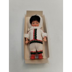 Dancing Dolls Tanz Puppchen Poupée Automate Ancien Esquimau Western Germany
