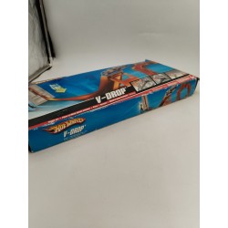 Hot Wheels V-drop Piste Le Méga Crash Infernal Mattel 2008 Jeu Voiture Miniature