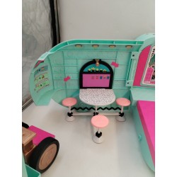 Lot Poupée Lol Suprise Omg Poupées Bus Van Dj Piscine Bar Jouet Barbie Jeux