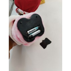 Duracell Santa Bunny Grande Figurine Peluche Électronique Articulée Publicité
