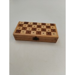 Jeux D'échecs Pliant Voyage Bois Picot Vauen Schach Jeu Échec Echecs