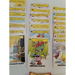 1995 JEU de CARTE 7 FAMILLES ASTERIX Jean Brunet France Cartes Uderzo Jeux