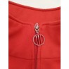 Années 90 Veste Adidas Vintage Rouge Blanche Haut Survêtement Sport As Monaco