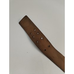 MOSCHINO Authentique Ceinture Vintage Cuir Redwall Made In Italy Genuine Leather