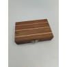 VINTAGE WOODEN TRAVEL MINIATURE WOOD PEG CHESS SET Jeu D'échecs Jeux Échec