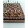 Jeu D'échecs Italfama Pièces En Métal Style Argent Et Or Plateau Coffret Luxe...