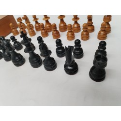 Jeu D Échecs Bois Vernis Feutrine Jeux Échec Artefactos Madeira Stori Peixoto...