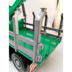 Bruder Volvo F16 Intercooler Camion Benne Remorque Plateau Treuil Dbgm Engin...