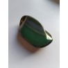 Oeil Céleste Pierre Obsidienne Arc En Ciel Taillée Double Coeur Cristal Naturel