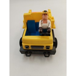 Fisher Price 1978 Jouet Camion Voiture 320 Husky Helper Race