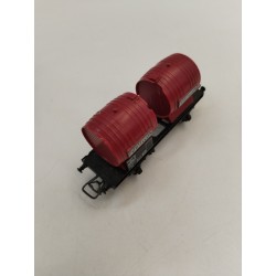 Loco Jouef 708 Locomotive Trains Électrique Wagon Citerne Vins Postillon Caisse